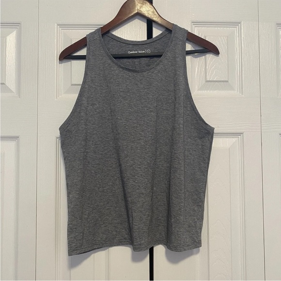 Outdoor Voices Tops - Outdoor Voices Gray Racerback Tank Top